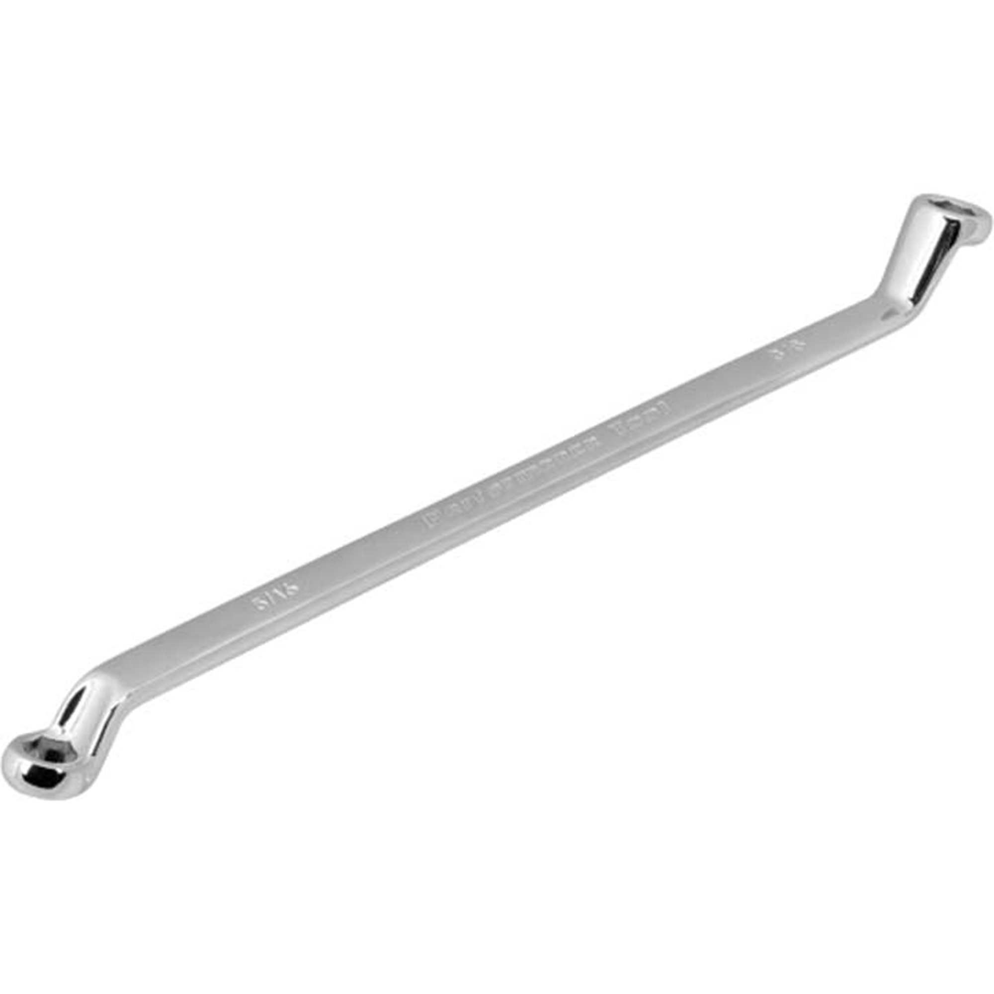 Performance Tool Offset Brake Bleeder Wrench — 5/16in. & 3/8in., Chrome-Plated, SAE, Dual-End, Model# PRTW80617